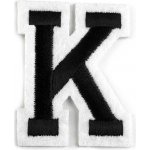 Nažehlovačka písmena - "K" černá – Zbozi.Blesk.cz