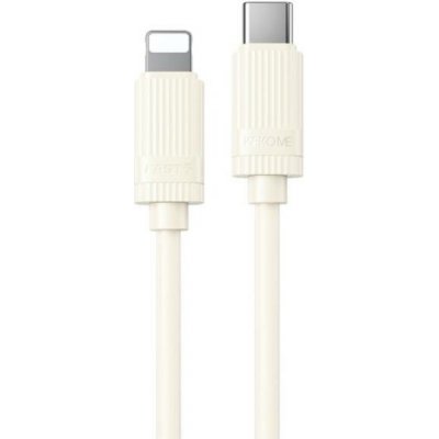 Wekome WDC-55 nabíjecí a datový USB-C na Lightning 1m béžový – Hledejceny.cz