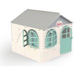 DOLONI Dětský zahradní domeček šedo-bílo-zelený (střední) 147140 – Zboží Dáma