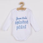 Body s potiskem New Baby Jsem Vaše splněné přání – Hledejceny.cz