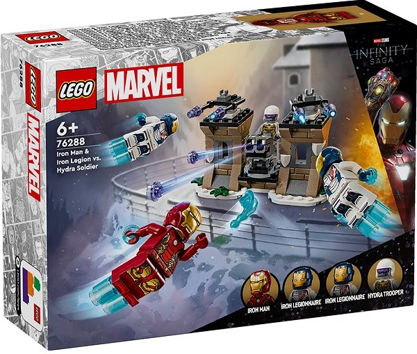 LEGO® Marvel 76288 Iron Man a Železná legie vs. voják Hydry
