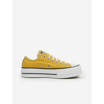 Converse Chuck Taylor All Star Lift Platform Seasonal OX A03057 thriftshop yellow/black/white – Zbozi.Blesk.cz