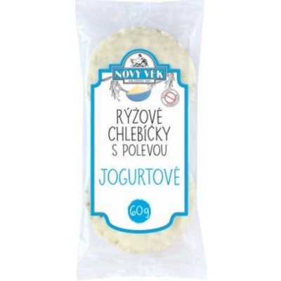 Nový Věk Chlebíčky rýžové jogurtové 60 g – Sleviste.cz