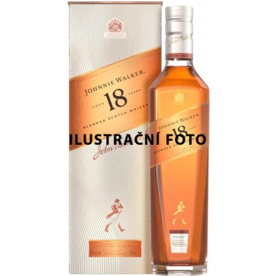 Johnnie Walker Aged 18y 40% 1 l (karton) – Hledejceny.cz