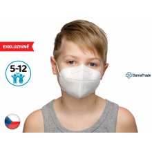 Dama Trade respirátor FPP2 vhodný pro děti bílý 10 ks