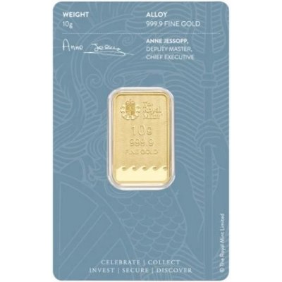 The Royal Mint zlatý slitek 10 g – Sleviste.cz