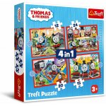 Trefl Mašinka Tomáš 4v1 35,48,54,70 dílků – Zboží Dáma