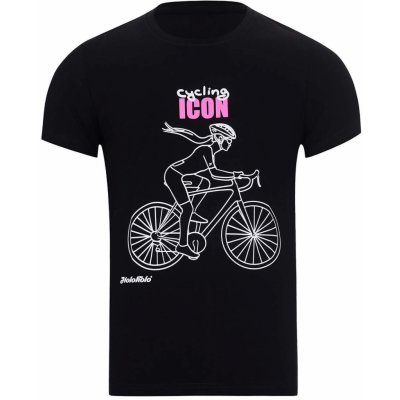 NU. BY HOLOKOLO Cyklistické triko s krátkým rukávem ICON LADY černá – Hledejceny.cz