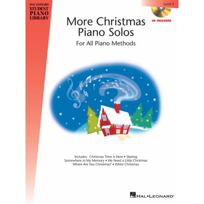 More Christmas Piano Solos Level 5 Hal Leonard Student Piano Library vnon melodie pro klavír 989966 – Zboží Mobilmania