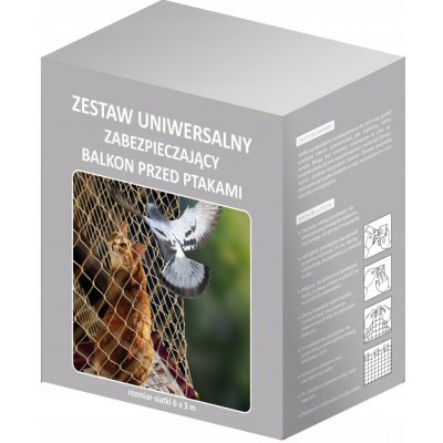Jacopic Bezpečnostní síť béžová 6 x 3 m – Hledejceny.cz
