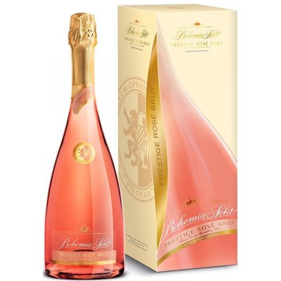 Bohemia Prestige Rosé Brut 12,5% 0,75 l (karton) – Hledejceny.cz