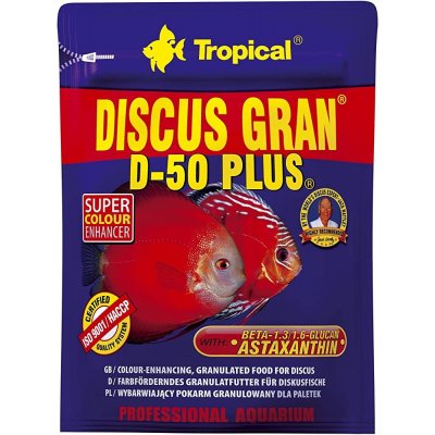 Tropical Discus Gran D-50 Plus 20 g – Zboží Mobilmania