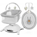 Lionelo dětské houpátko s melodií 2v1 BELLA Grey Concrete – Zboží Mobilmania