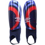 Umbro NEO PRO TECTA II GUARD W/ANKLE SOCK JNR Modrá Mix Bílá – Zboží Dáma