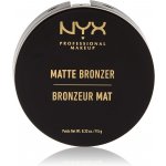 NYX Professional Makeup Matte Bronzer matný pudrový bronzer 05 Deep Tan 9,5 g – Zbozi.Blesk.cz