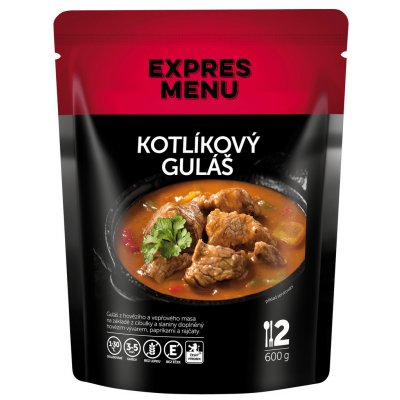 EXPRES MENU Kotlíkový guláš 600 g – Zbozi.Blesk.cz