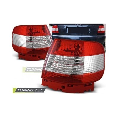 ZADNÍ SVĚTLA, LAMPY AUDI A4 SEDAN, 1995-2000, BÍLÉ, ČERVENÉ – Hledejceny.cz