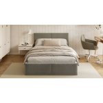 Dobresny Amber s úložným prostorem dřevěný rošt Šedá Trinity – Zboží Dáma