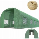 Plonos tunel 10 m² 400 x 250 cm zelený – HobbyKompas.cz