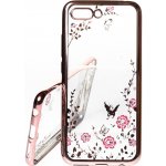 Pouzdro Forcell DIAMOND Honor 10 Rose zlaté – Zboží Živě