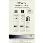 Nioxin System 2 pro ženy šampon 150 ml + kondicionér 150 ml + vlasová péče 40 ml dárková sada – Hledejceny.cz