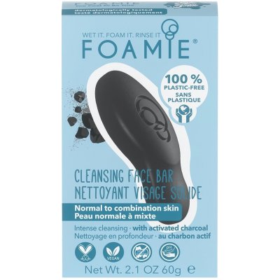 Foamie Cleansing Face Bar Too Coal to Be True 60 g