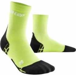 CEP Krátké ponožky ULTRALIGHT dámské flash green/black