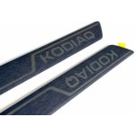 Škoda Kodiaq II-Zadní dekorativní prahové lišty černé 57H071303C – Hledejceny.cz