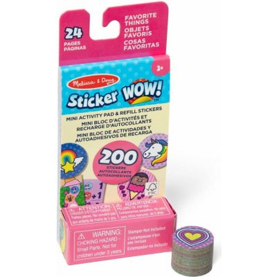 Melissa & Doug Samolepky STICKER WOW! Náplň Dinosaurus – Sleviste.cz