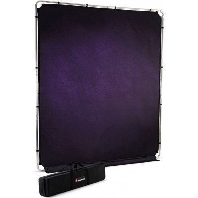 Manfrotto EzyFrame Vintage Bg 2x2.3m Aubergine – Zboží Živě
