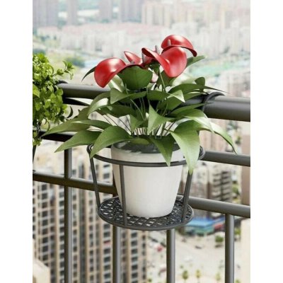 Kovový držák na květináč - průměr 22 cm – Zboží Dáma