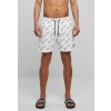 Koupací šortky, boardshorts Urban Classics whitescriptlogo