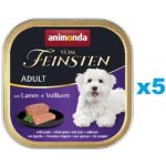 Animonda Vom Feinsten Menue jehně & obilí 5 x 150 g – Hledejceny.cz