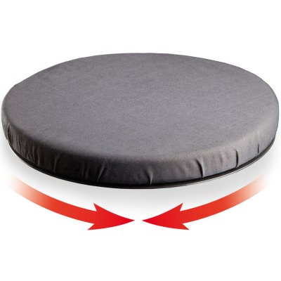Road Star Rotační sedák 39 x 5 cm, antracit SA360 – Zboží Dáma