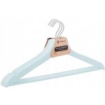 SPRINGOS URBAN Ramínka na šaty 43 cm dřevěné šedomodré sada 3 ks – Zbozi.Blesk.cz