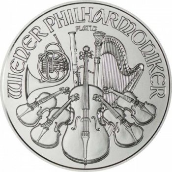 Münze Österreich platinová mince Wiener Philharmoniker 1 oz