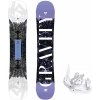 Snowboard set Gravity Trinity + vázání S230 23/24
