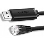 Ugreen CM204 USB - RJ45 pro síťová zařízení, 1,5m, černý – Zboží Živě