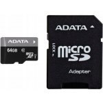 ADATA Pro microSDXC 64 GB UHS-I AUSDX64GUICL10-RA1 – Zboží Živě