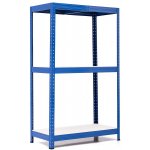 Trestles Regál RH 1500 x 900 x 500 mm 3 police černá – Zboží Dáma