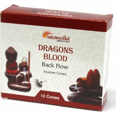Aromatika Vonné kužele Tekoucí Dým Dragon's Blood 10 ks – Hledejceny.cz