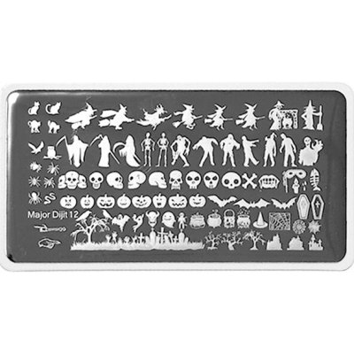 Expa-nails expanails šablonka na razítka halloween – Zboží Dáma