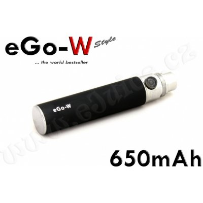 Microcig Baterie eGo-W 650mAh MANUAL Černá – Hledejceny.cz