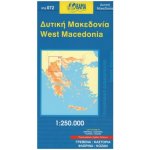 mapa West Macedonia 1:250 t. – Hledejceny.cz