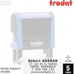Trodat 4912 - pouze gumový štoček – Zboží Živě