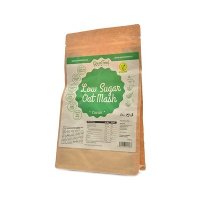 GreenFood nutrition Low sugar rychlá kaše ovesná kakaová 500 g – Zboží Mobilmania