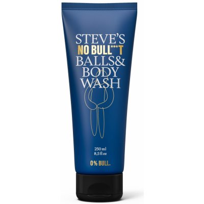 Steve´s No Bull***t Balls & Body Wash pánský sprchový gel na tělo a pánské intimní partie 250 ml – Zboží Mobilmania