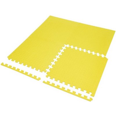 PLATINUM FITNESS fitness Puzzle 61 x 61 x 1 cm žlutá – Hledejceny.cz