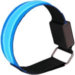 Dampod Shop Reflexní bezpečnostní páska s LED modrá – Zboží Dáma