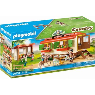 Playmobil 70510 Pony Kemp s maringotkou